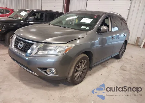 2016 Nissan Pathfinder Sv z USA, uszkodzony, nr VIN 5N1AR2MM5GC627946